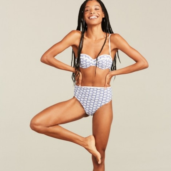 Roller Rabbit High-waisted Hathi bottoms & bandeau top - Picture 3 of 7